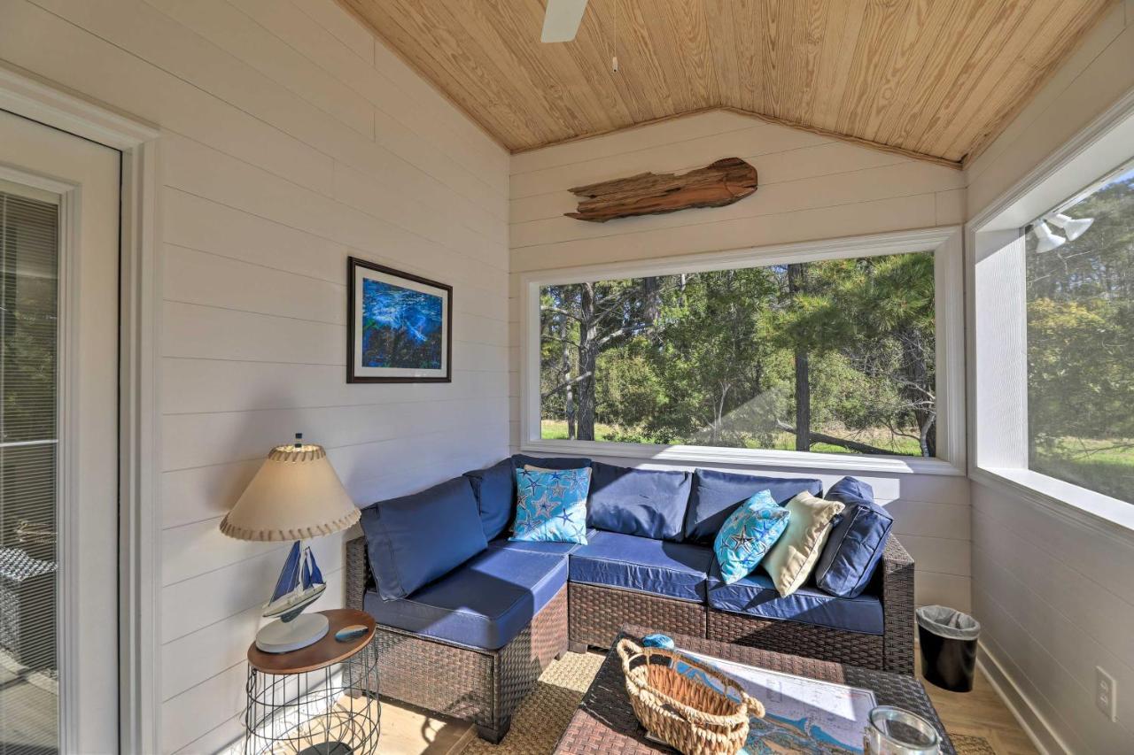 Beaufort Pad With Patio 3 Blocks To Waterfront! Exterior foto
