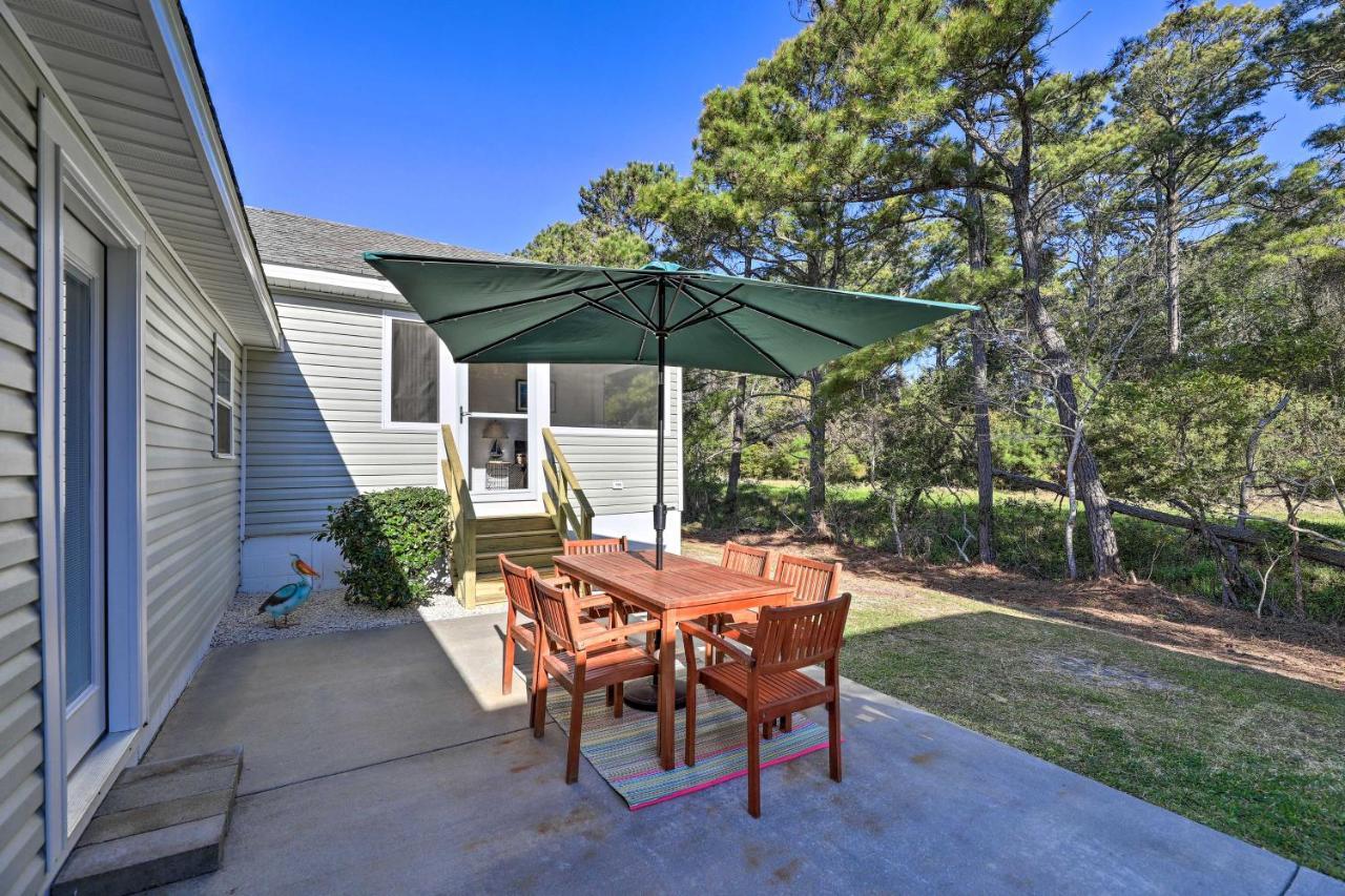 Beaufort Pad With Patio 3 Blocks To Waterfront! Exterior foto